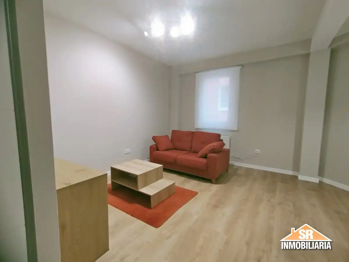 Sala d'estar de Pis de lloguer en A Coruña Capital  amb Calefacció, Moblat i Forn