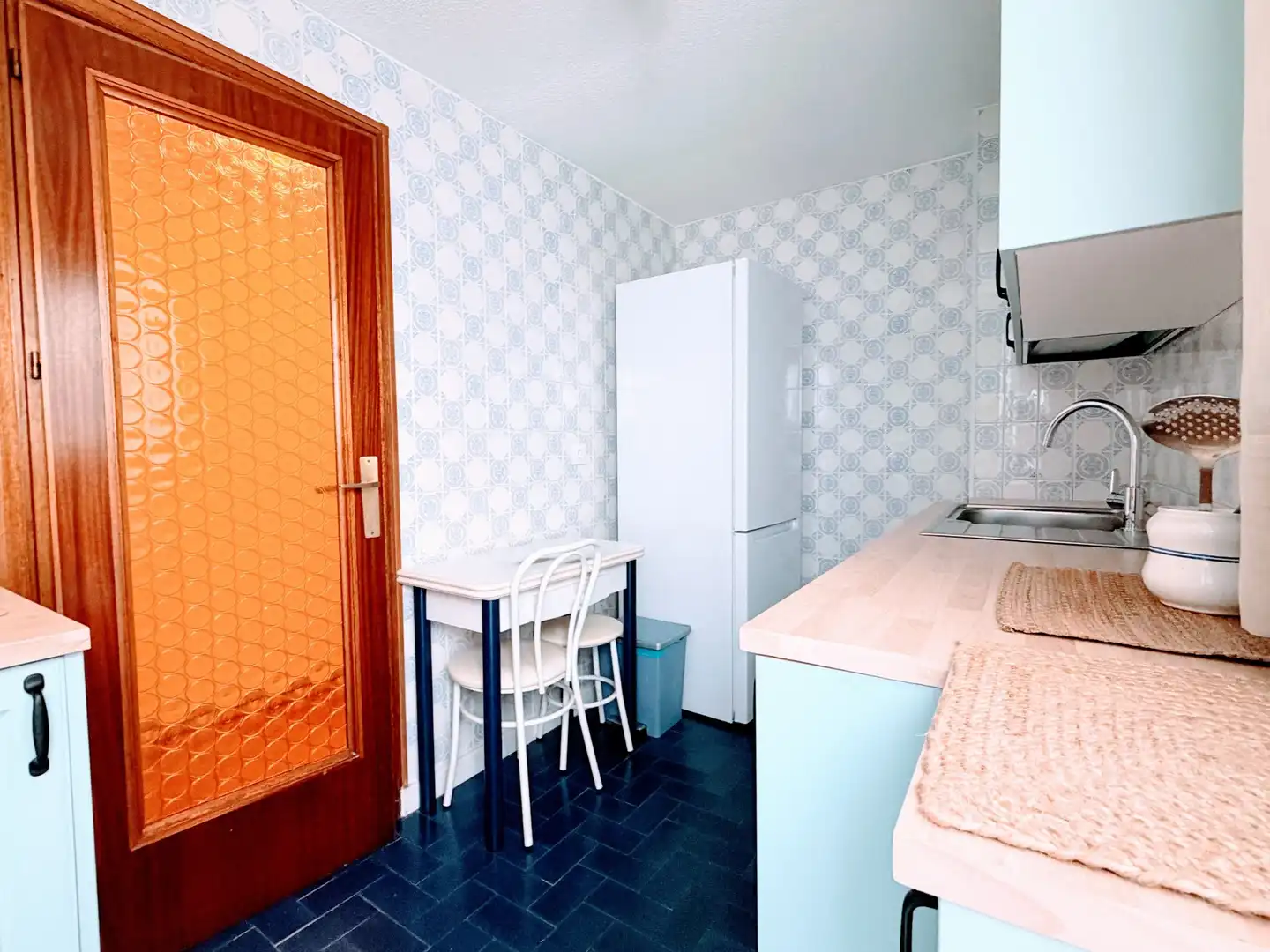 Cuina de Pis de lloguer en Madrid amb Aire condicionat, Calefacció i Parquet