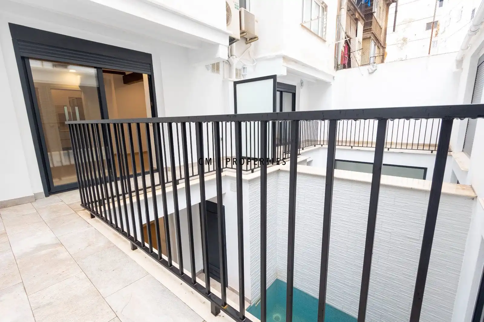 Balcony of Flat for sale in Valencia  with Air Conditioner, Heating and Swimming Pool