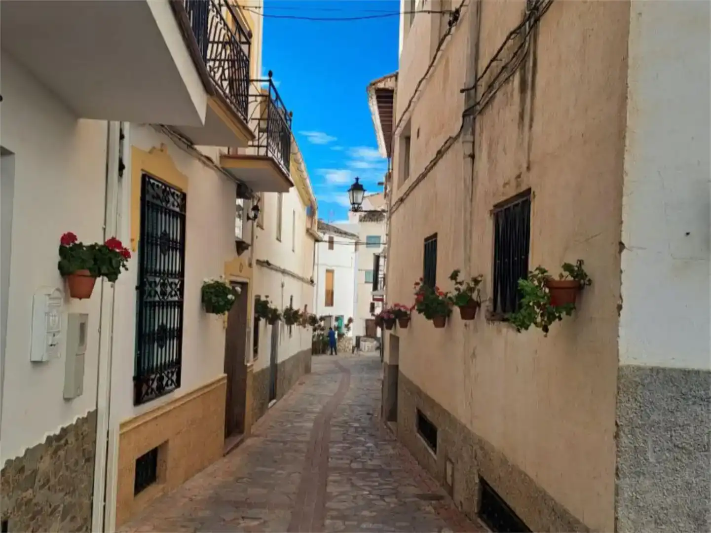 Vista exterior de Casa adosada en venda en Castril amb Traster, Moblat i Balcó
