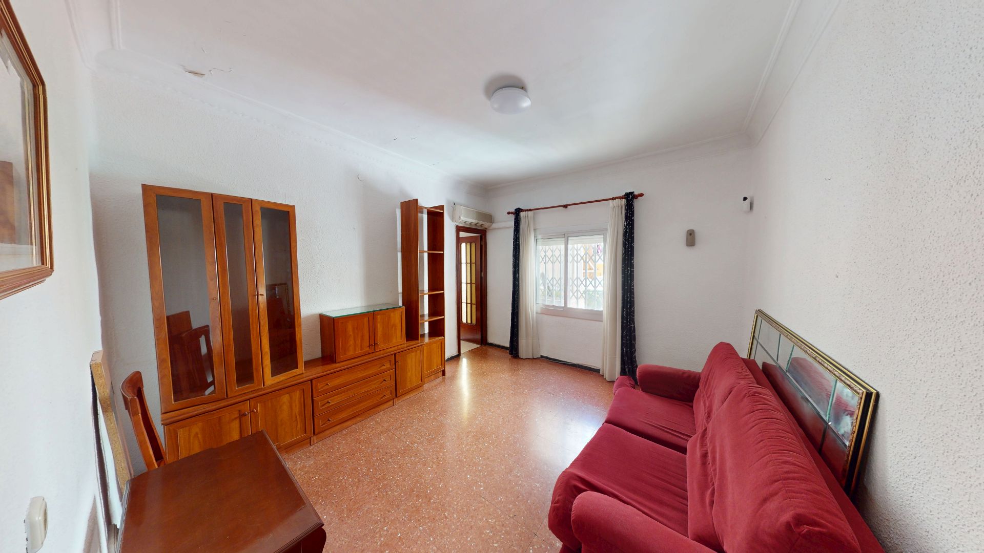 Sala d'estar de Pis en venda en Alicante / Alacant amb Aire condicionat i Balcó