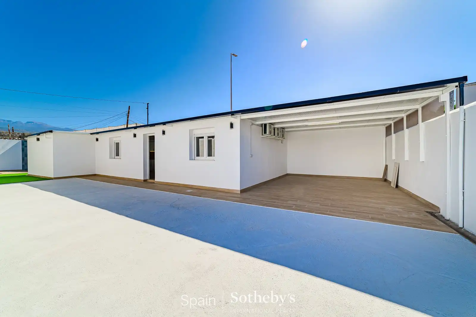 Vista exterior de Casa o chalet en venta en San Miguel de Abona con Aire acondicionado, Jardín privado y Terraza