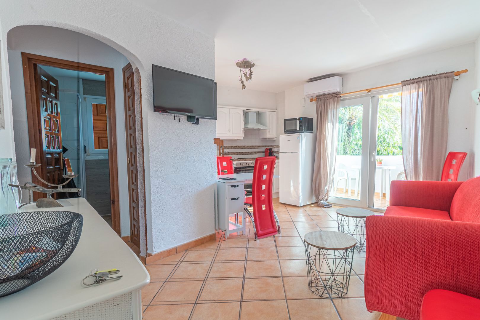 Bedroom of Apartment for sale in Dénia  with Air Conditioner, Heating and Private garden