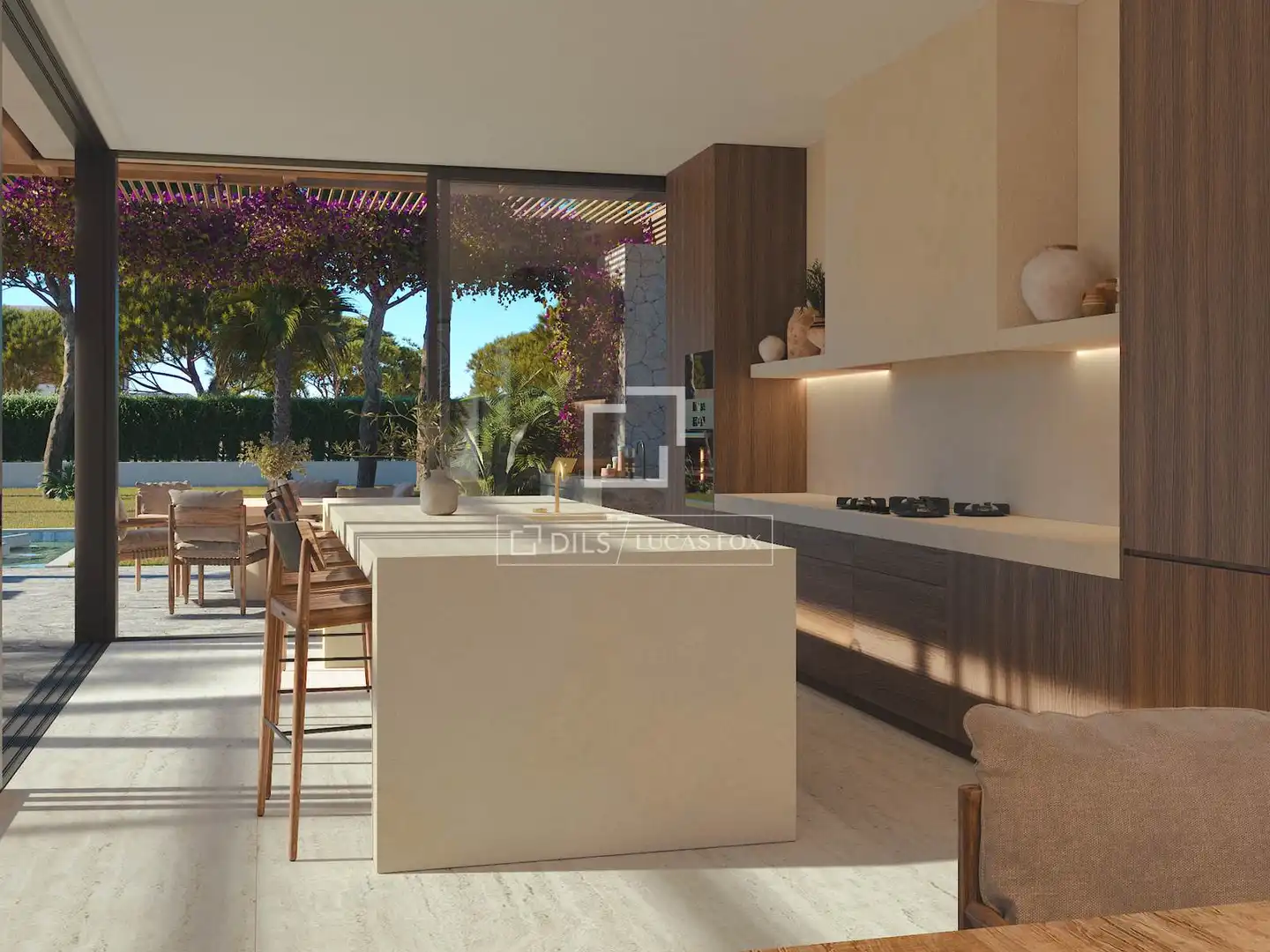 Cocina de Casa o chalet en venta en Santa Eulària des Riu con Aire acondicionado, Calefacción y Trastero