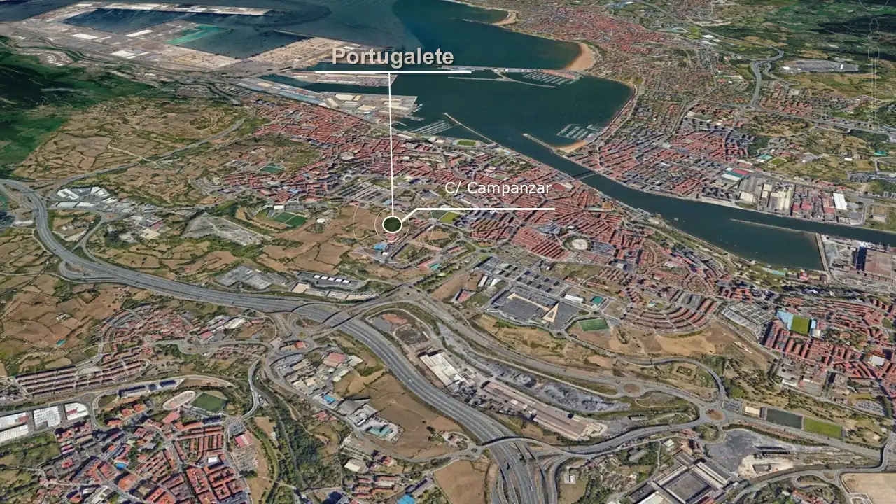 Vista exterior de Terreno en venta en Portugalete