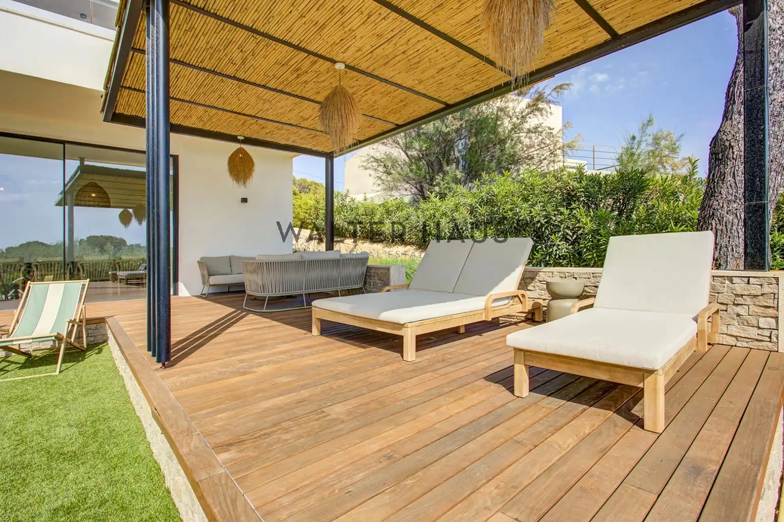 Terraza de Casa o chalet en venta en Sant Feliu de Guíxols con Aire acondicionado, Jardín privado y Terraza