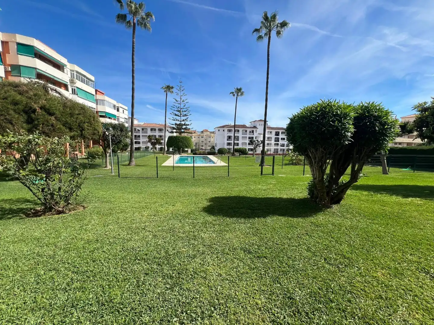 Garten von Wohnung zum Verkauf in Torremolinos mit Klimaanlage, Privatgarten und Terrasse