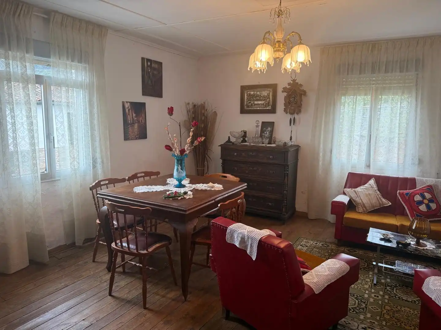 Sala d'estar de Casa o xalet en venda en Viana do Bolo, Ourense