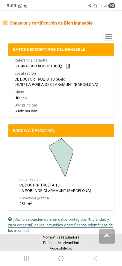 Residential land for sale in Carrer Doctor Trueta 13, imagen 6