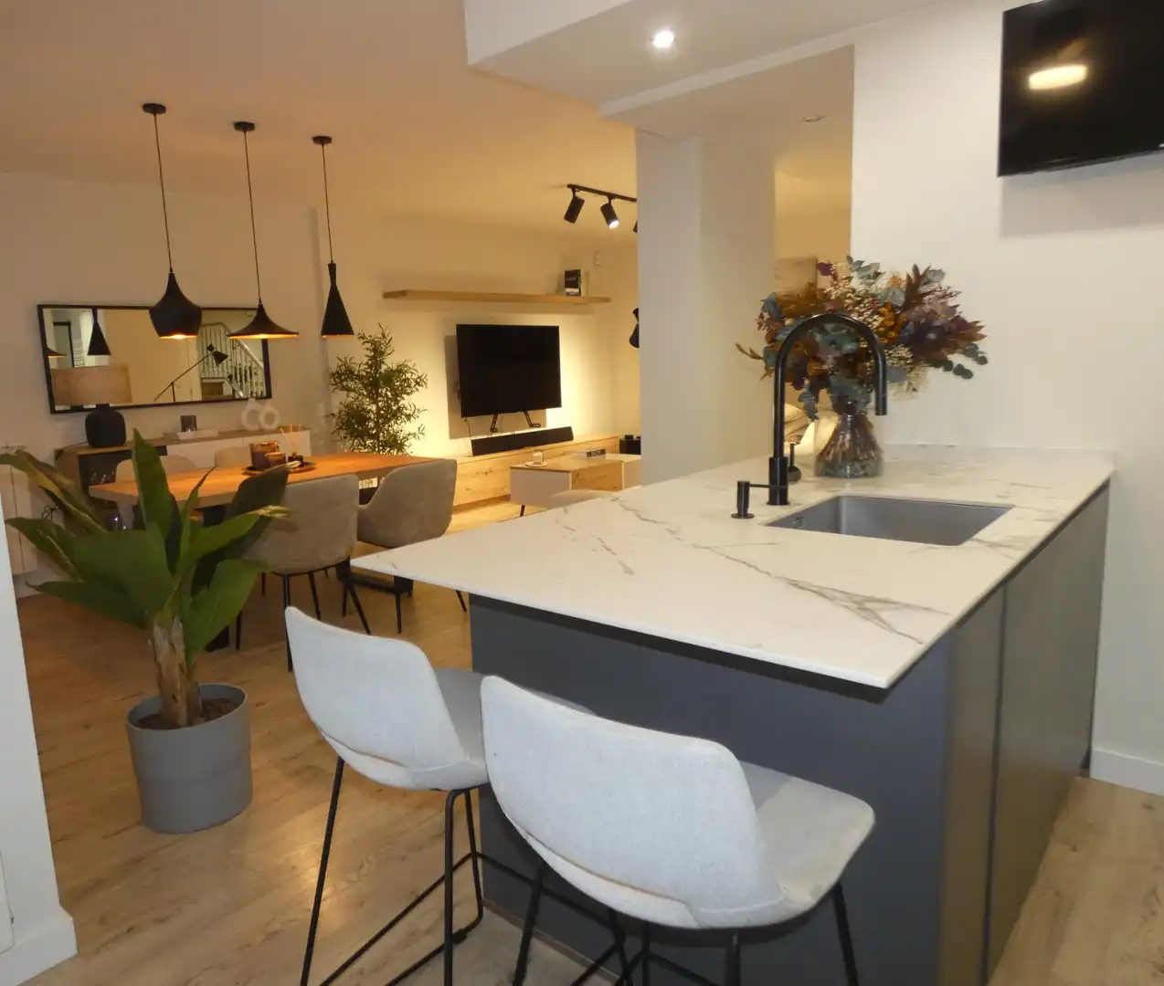 Kitchen of Detached homes for sale in Utebo  with Air Conditioner, Heating and Private garden