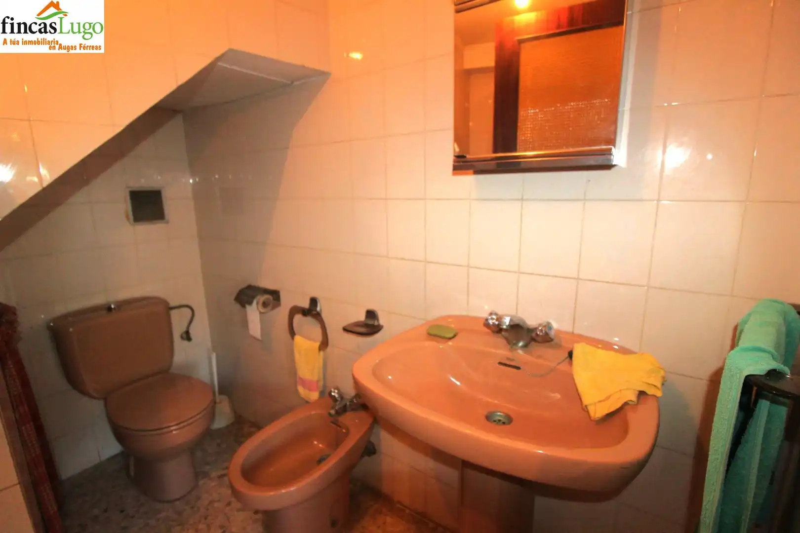 Baño de Casa o chalet en venta en Lugo con Jardín privado y Amueblado