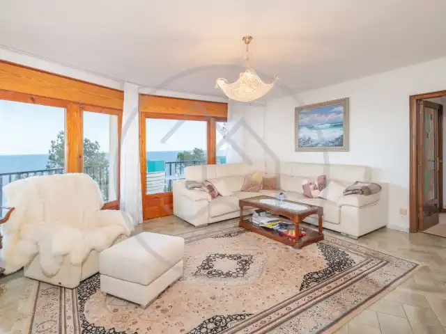 Wohnzimmer von Haus oder Chalet zum Verkauf in Palafrugell mit Klimaanlage, Heizung und Privatgarten
