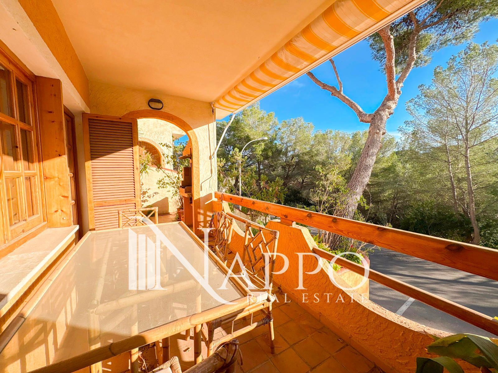 Balcony of Single-family semi-detached for sale in Calvià  with Air Conditioner, Heating and Private garden