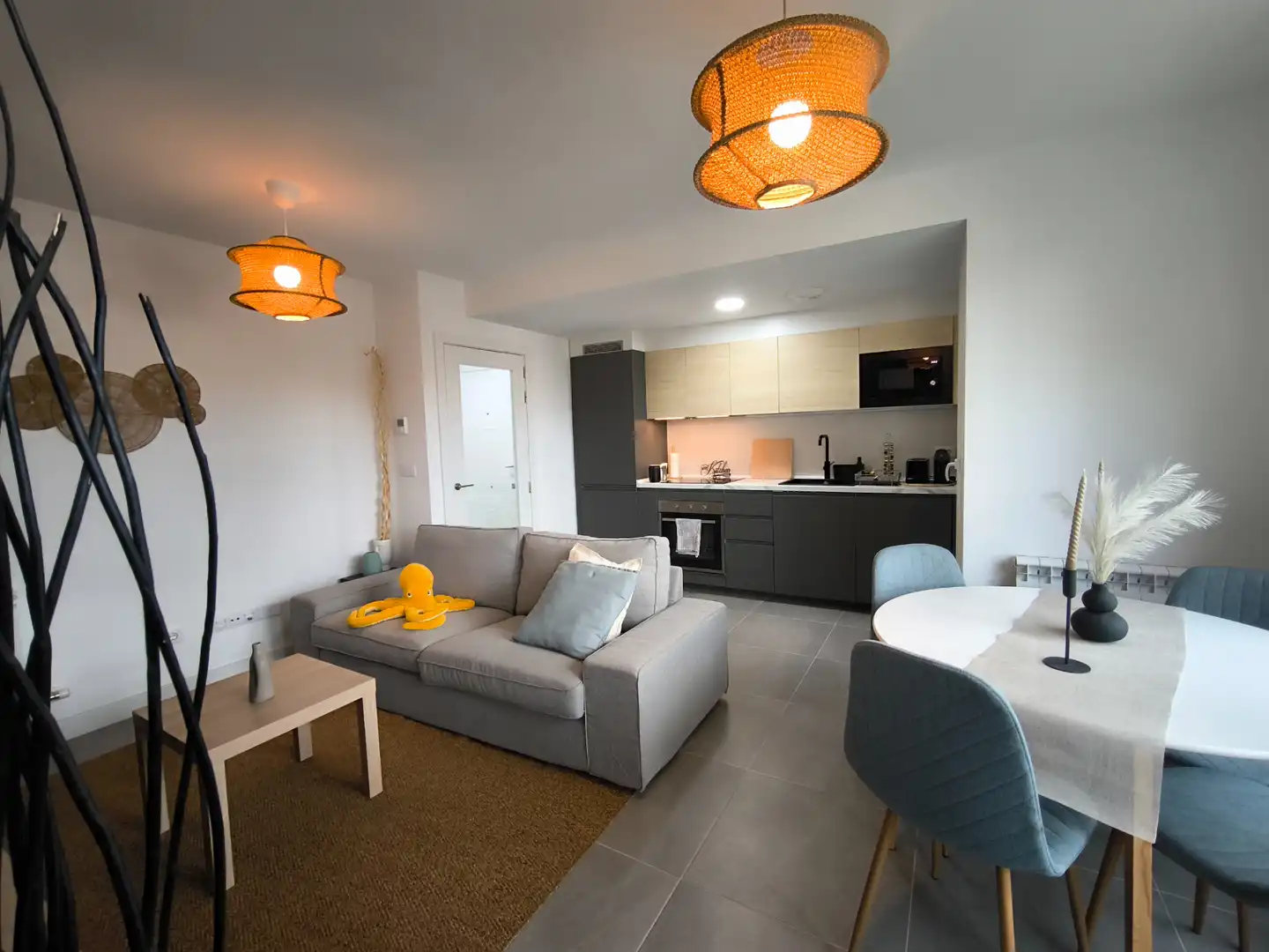 Sala de estar de Piso en venta en Vilagarcía de Arousa con Calefacción, Terraza y Trastero