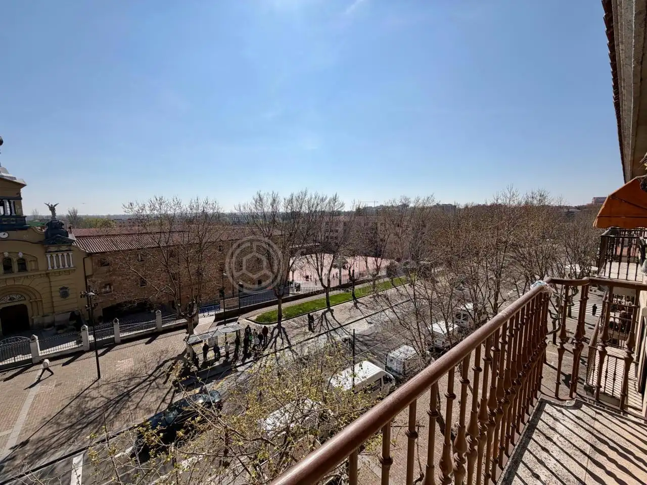 Vista exterior de Piso en venta en Salamanca con Calefacción, Parquet y Terraza