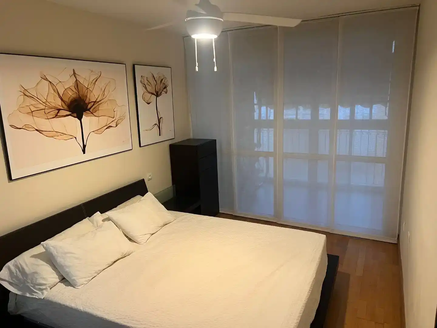 Bedroom of Flat for rent in Bailén - Miraflores