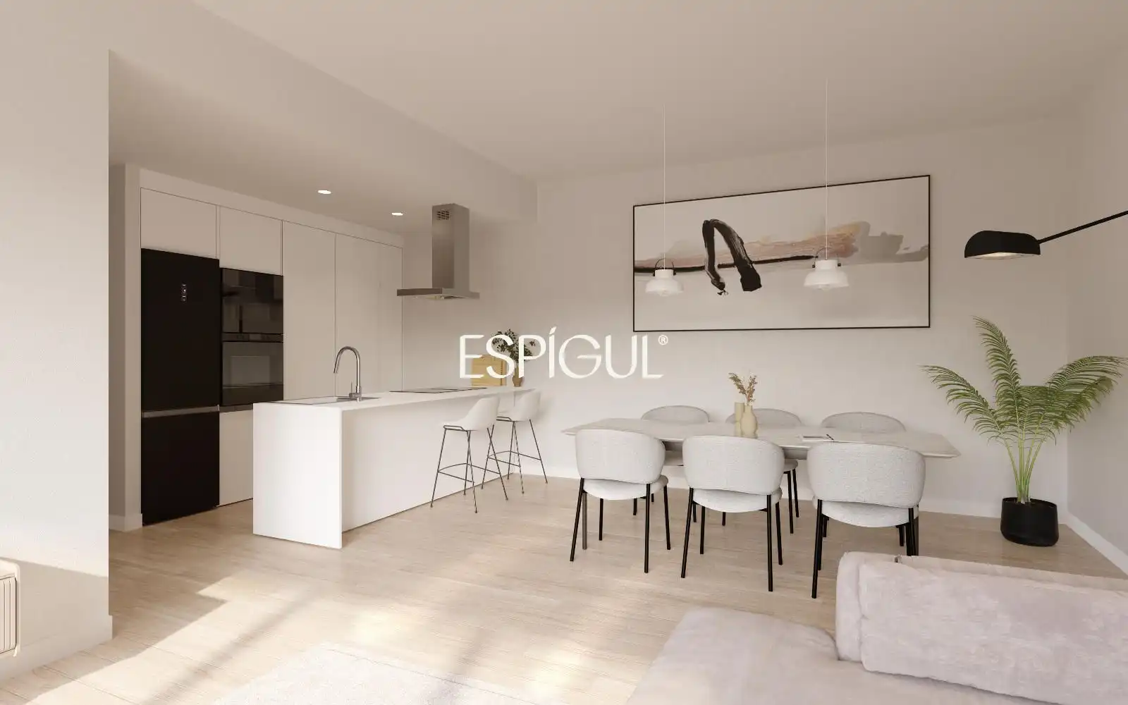 Kitchen of Flat for sale in Vilablareix  with Air Conditioner, Heating and Terrace