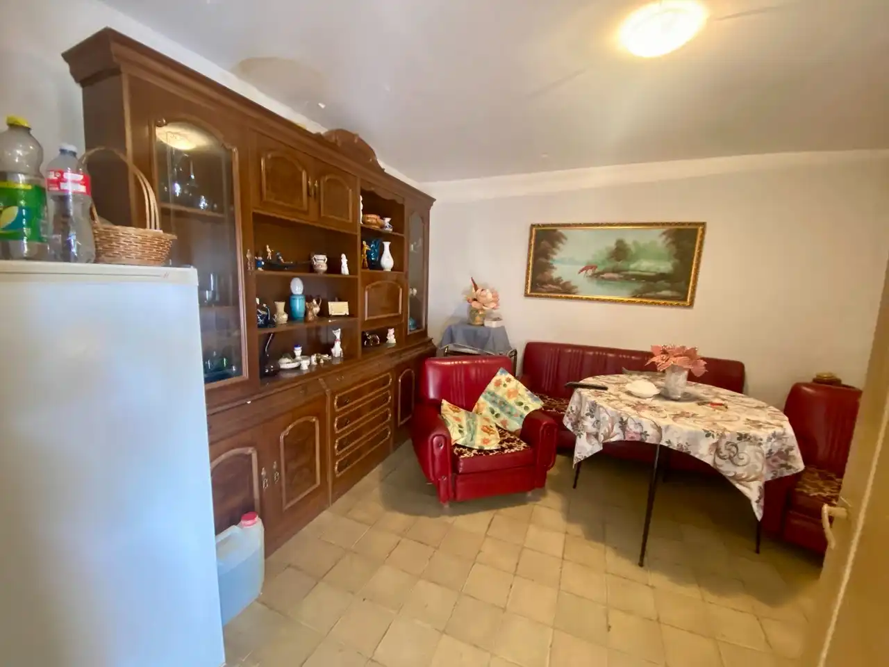 Sala de estar de Casa o chalet en venta en Ciudad Real con Jardín privado, Piscina y Amueblado