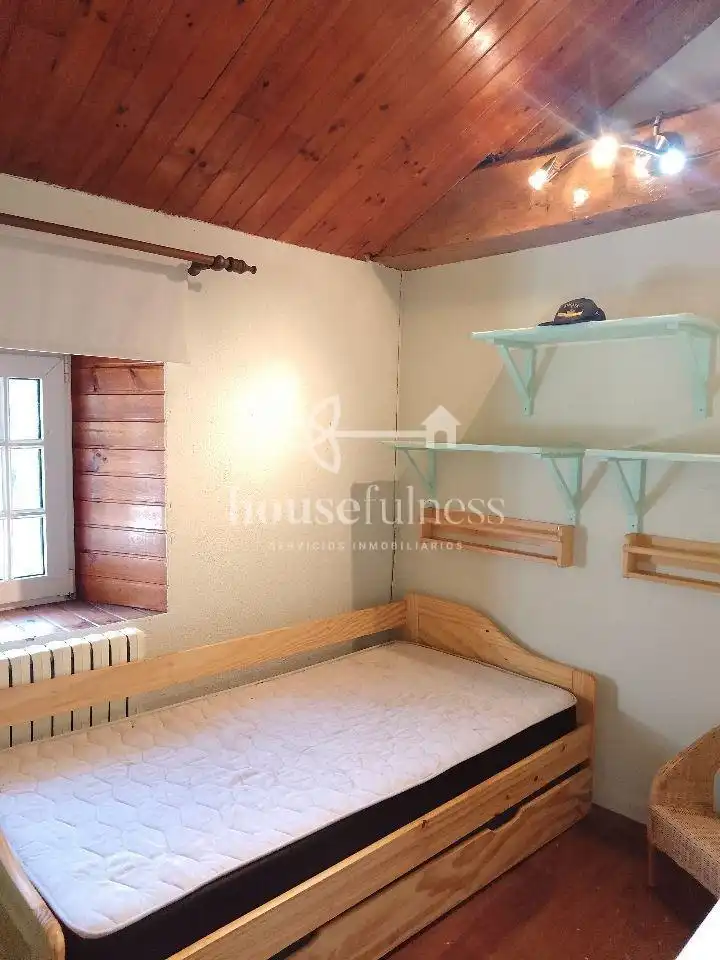 Bedroom of Houses for sale in As Somozas   with Heating, Private garden and Terrace