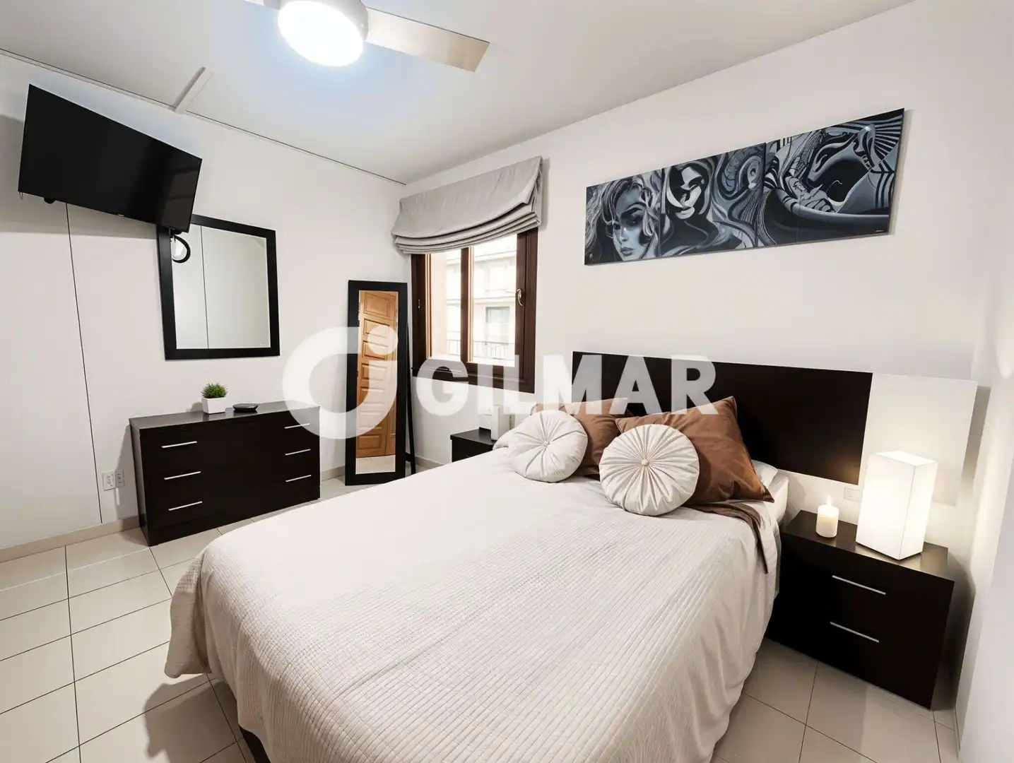 Bedroom of Apartments for rent in Arona  with Furnished, Balcony and Community pool