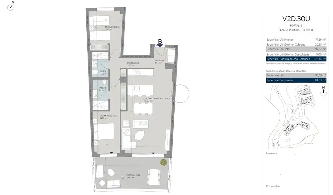 Ático en venta en Benalmádena con Aire acondicionado, Terraza y Piscina