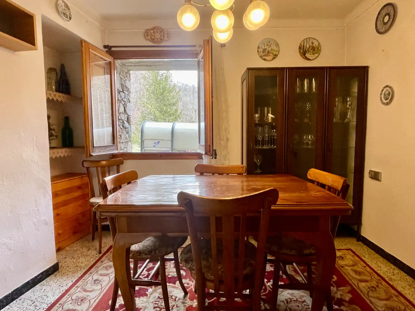 Comedor de Finca rústica en venta en Setcases con Calefacción, Amueblado y Horno