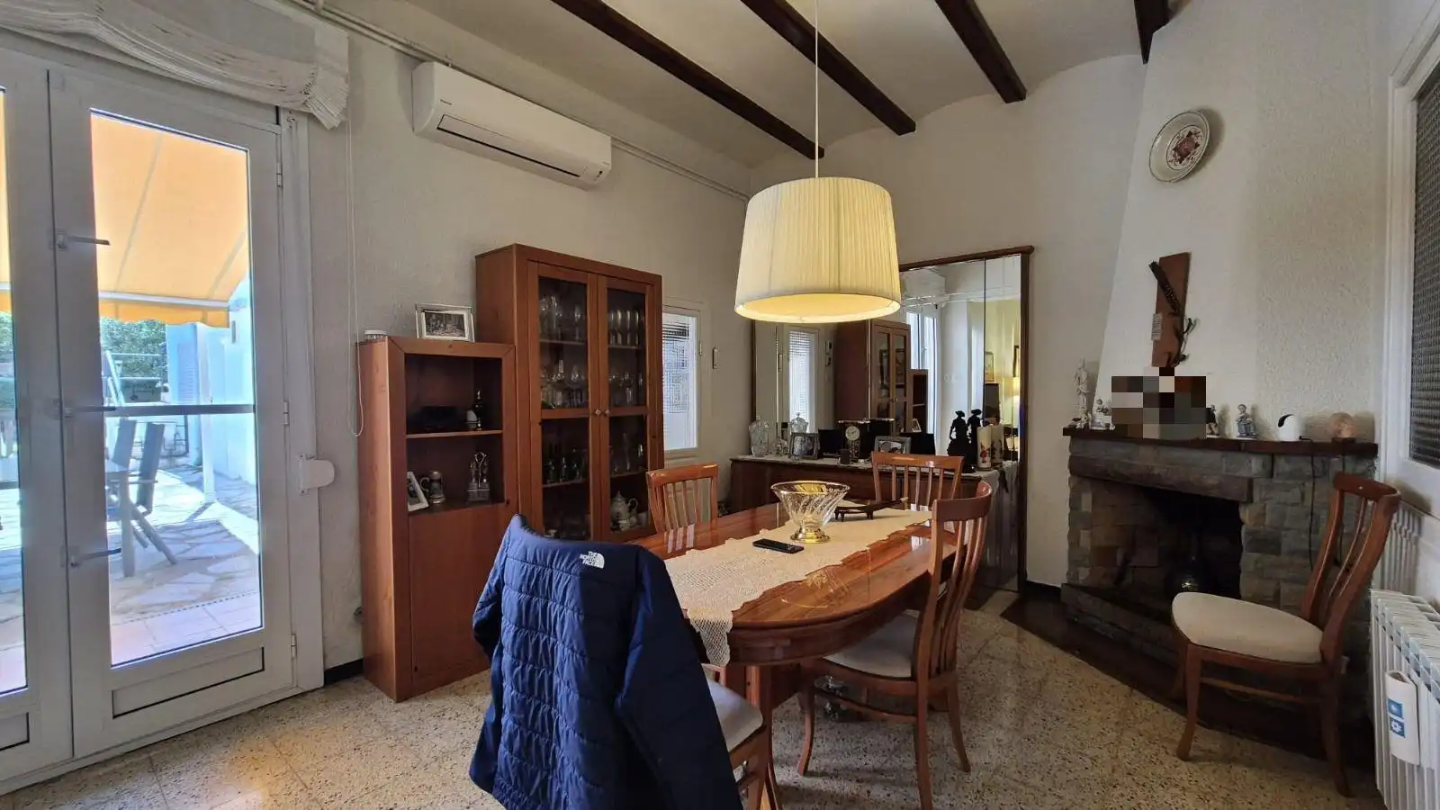 Menjador de Casa o xalet en venda en Castellar del Vallès amb Aire condicionat, Jardí privat i Terrassa
