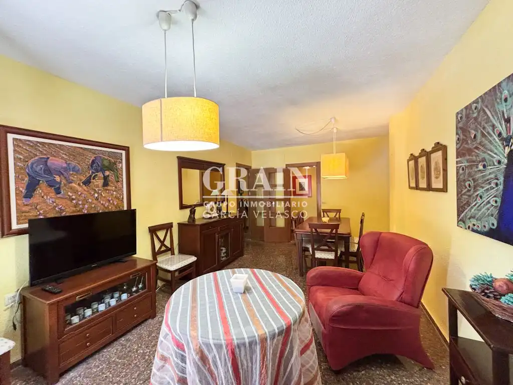 Living room of Flat for sale in Albacete  with Heating and Balcony