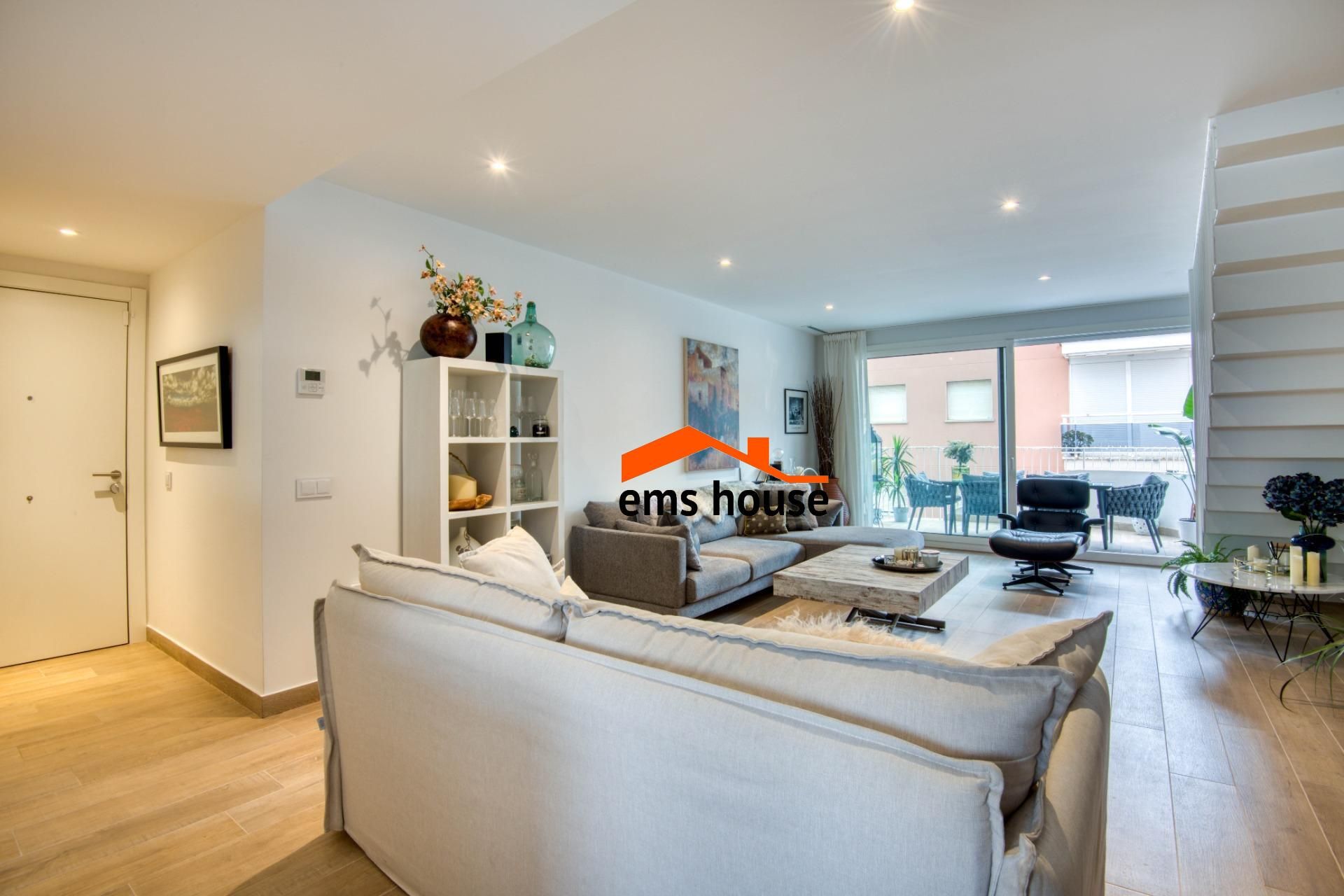 Sala d'estar de Apartament en venda en Calonge i Sant Antoni amb Terrassa