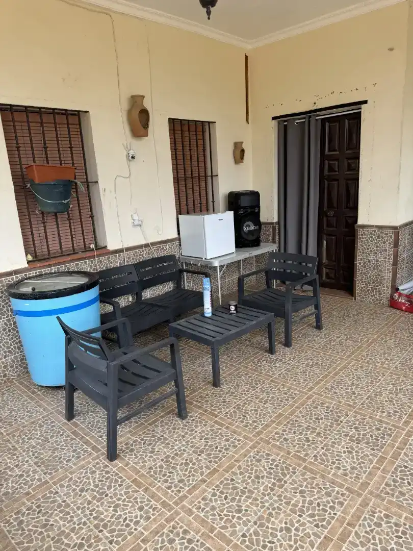 Terrassa de Finca rústica en venda en Marchena amb Aire condicionat i Piscina