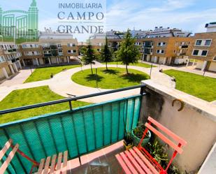 Exterior view of Flat for sale in Grijota  with Heating, Parquet flooring and Terrace