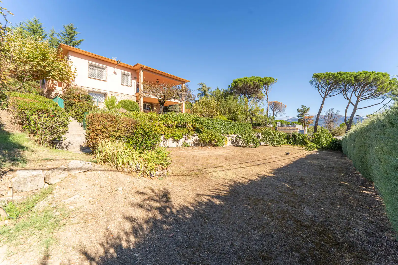 Garden of Houses for sale in Guadarrama  with Air Conditioner, Heating and Private garden