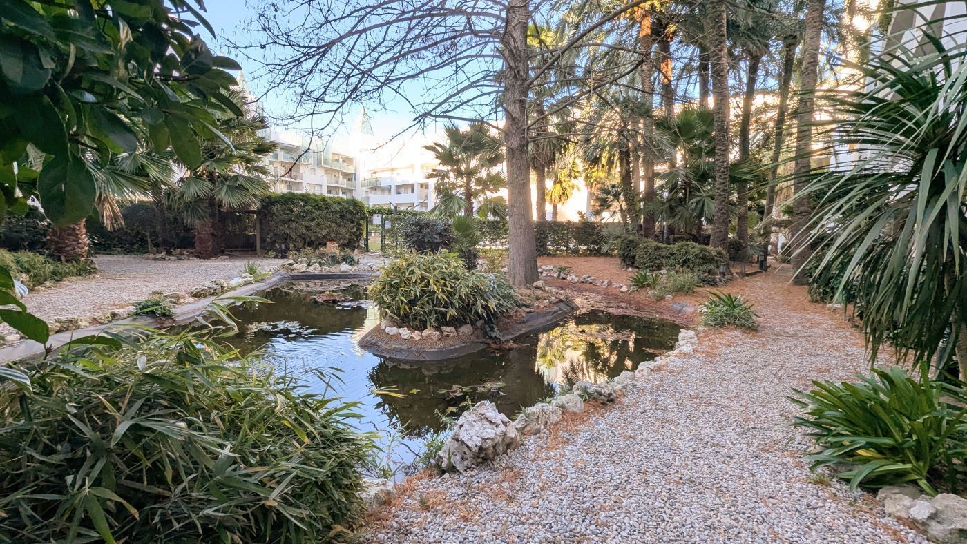 Jardín de Apartamento en venta en Roses