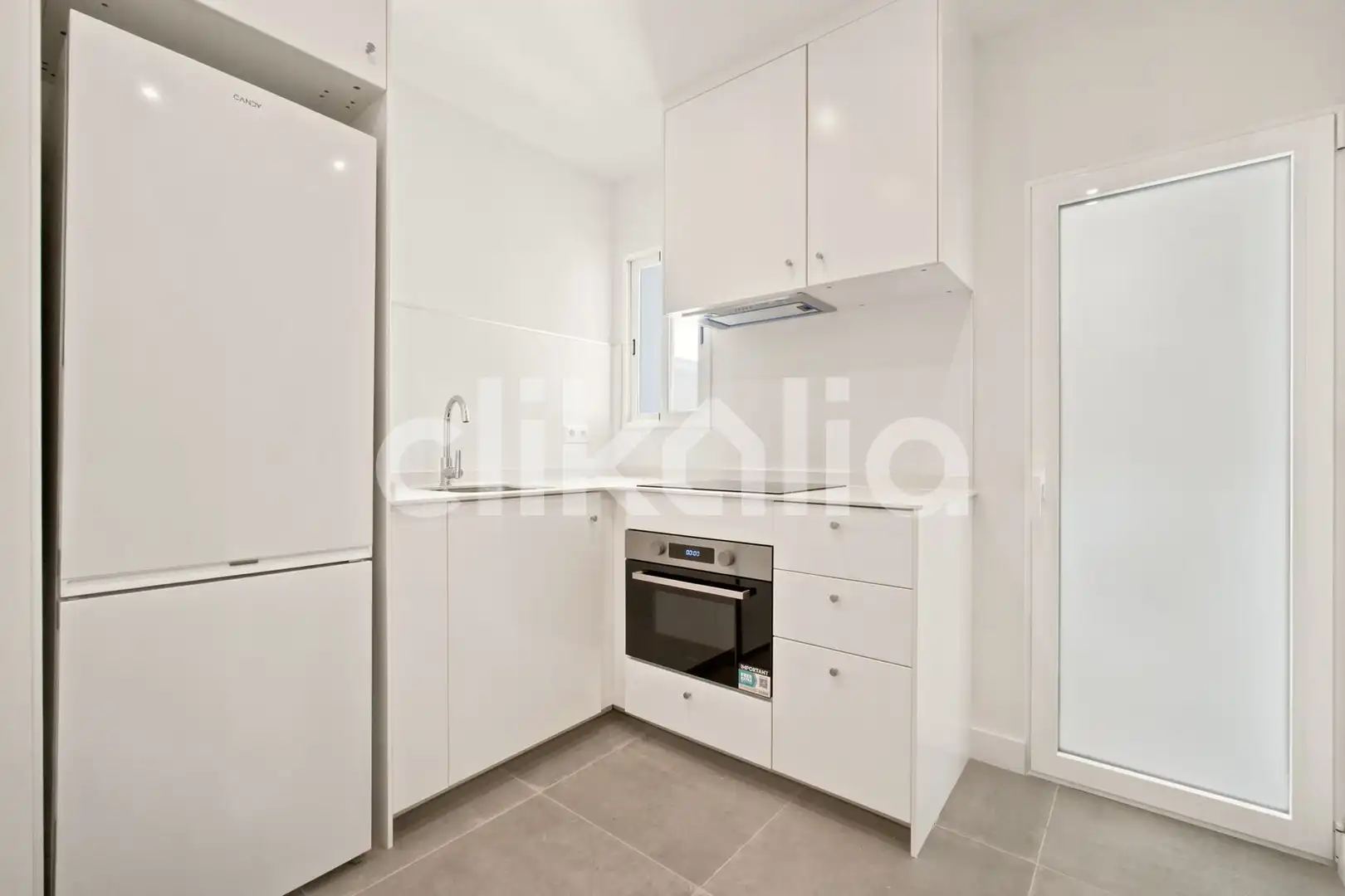 Cocina de Piso de alquiler en Getafe con Aire acondicionado y Terraza