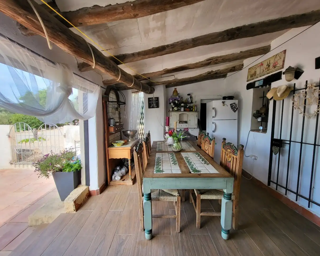 Küche von Country house zum Verkauf in L'Ametlla de Mar  mit Privatgarten, Terrasse und Abstellraum