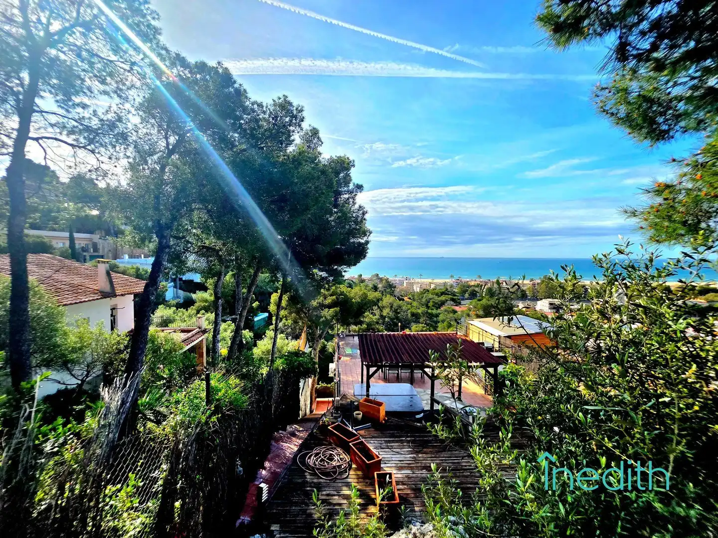 Garden of Houses for sale in Castelldefels  with Air Conditioner, Heating and Private garden