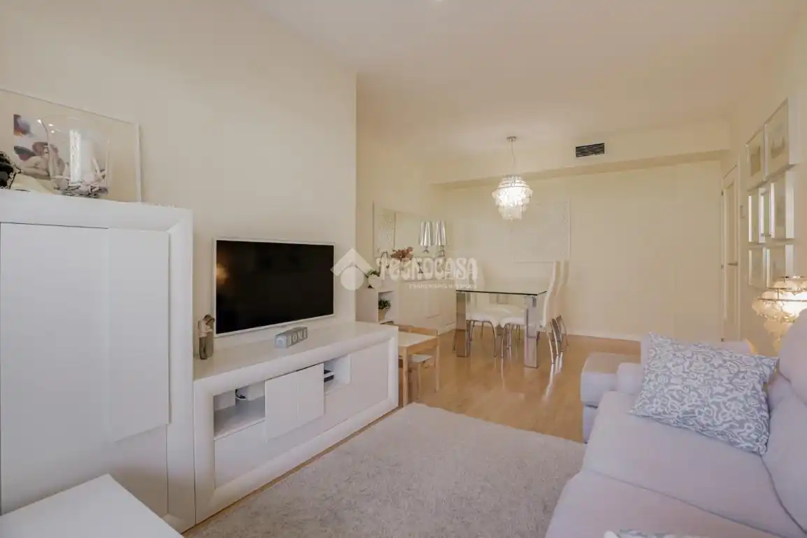 Living room of Flat for sale in Sant Boi de Llobregat  with Air Conditioner, Storage room and Balcony