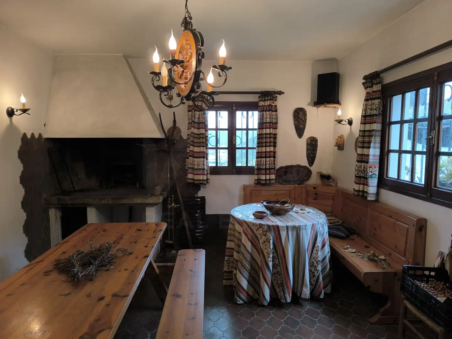 Comedor de Casa o chalet en venta en Pontedeume con Calefacción, Terraza y Piscina
