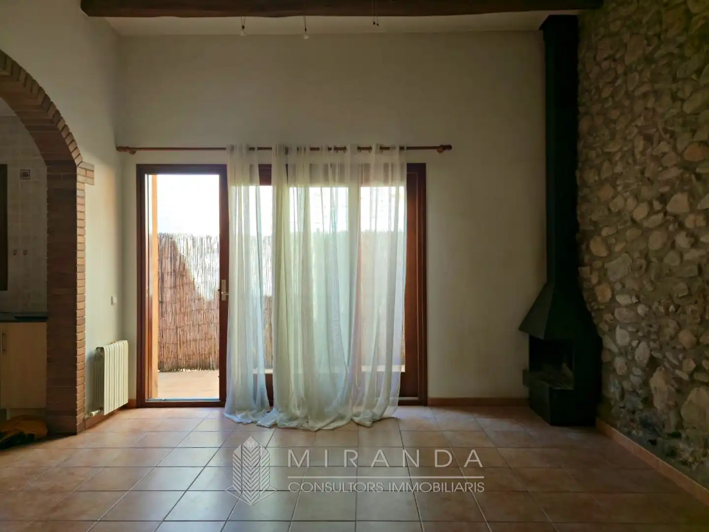 Sala de estar de Casa o chalet en venta en La Garriga con Calefacción, Parquet y Terraza