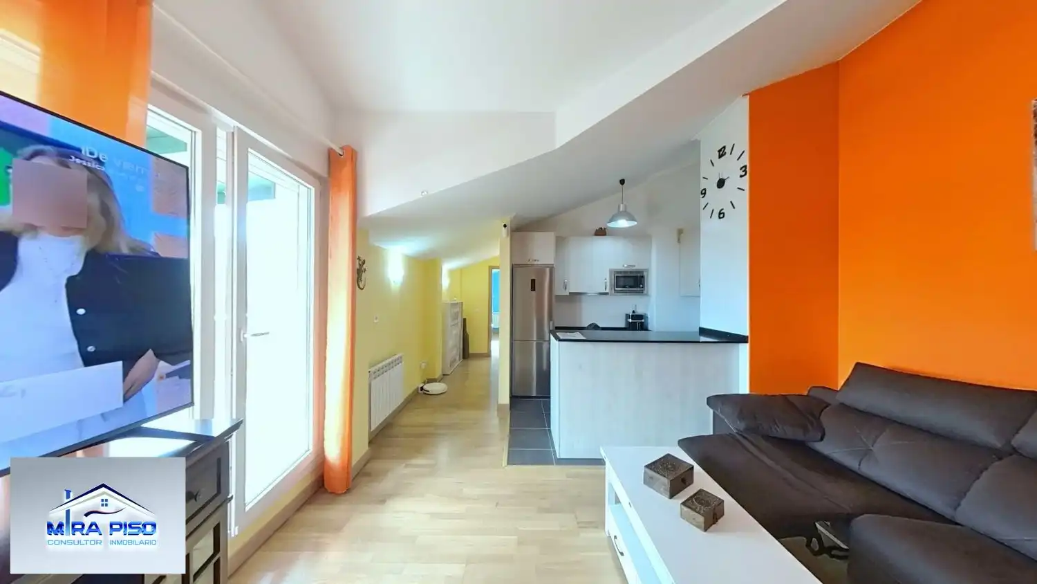 Cocina de Ático en venta en Entrambasaguas con Calefacción, Parquet y Terraza