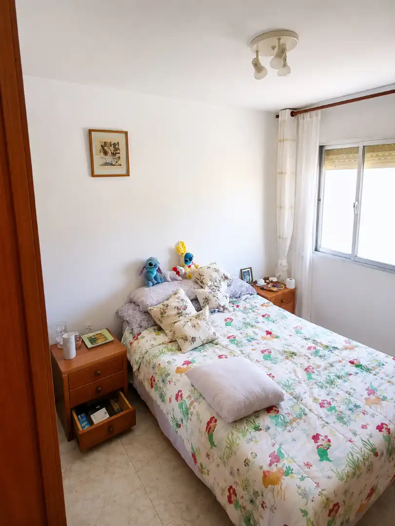 Bedroom of Flat for sale in Málaga