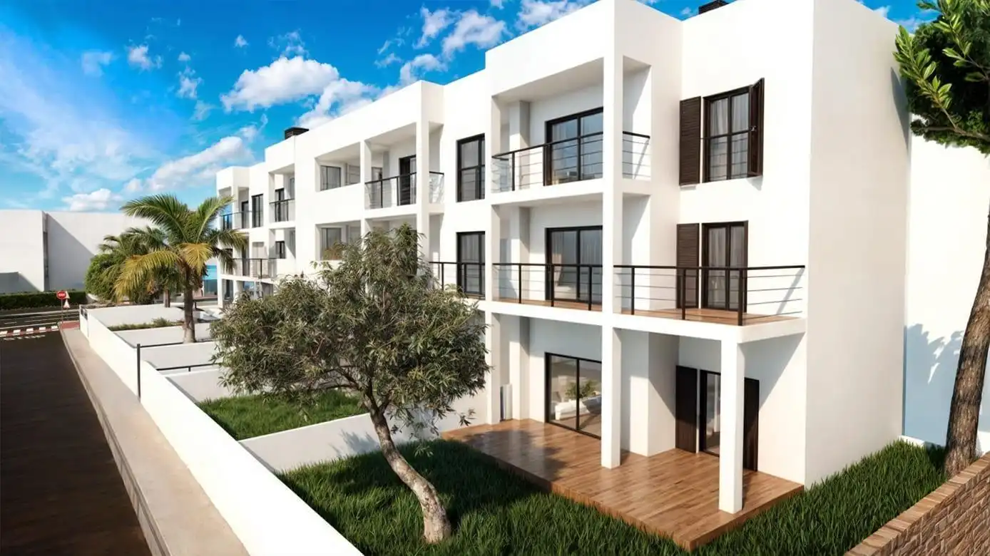 Vista exterior de Apartamento en venta en Son Servera con Calefacción, Jardín privado y Terraza