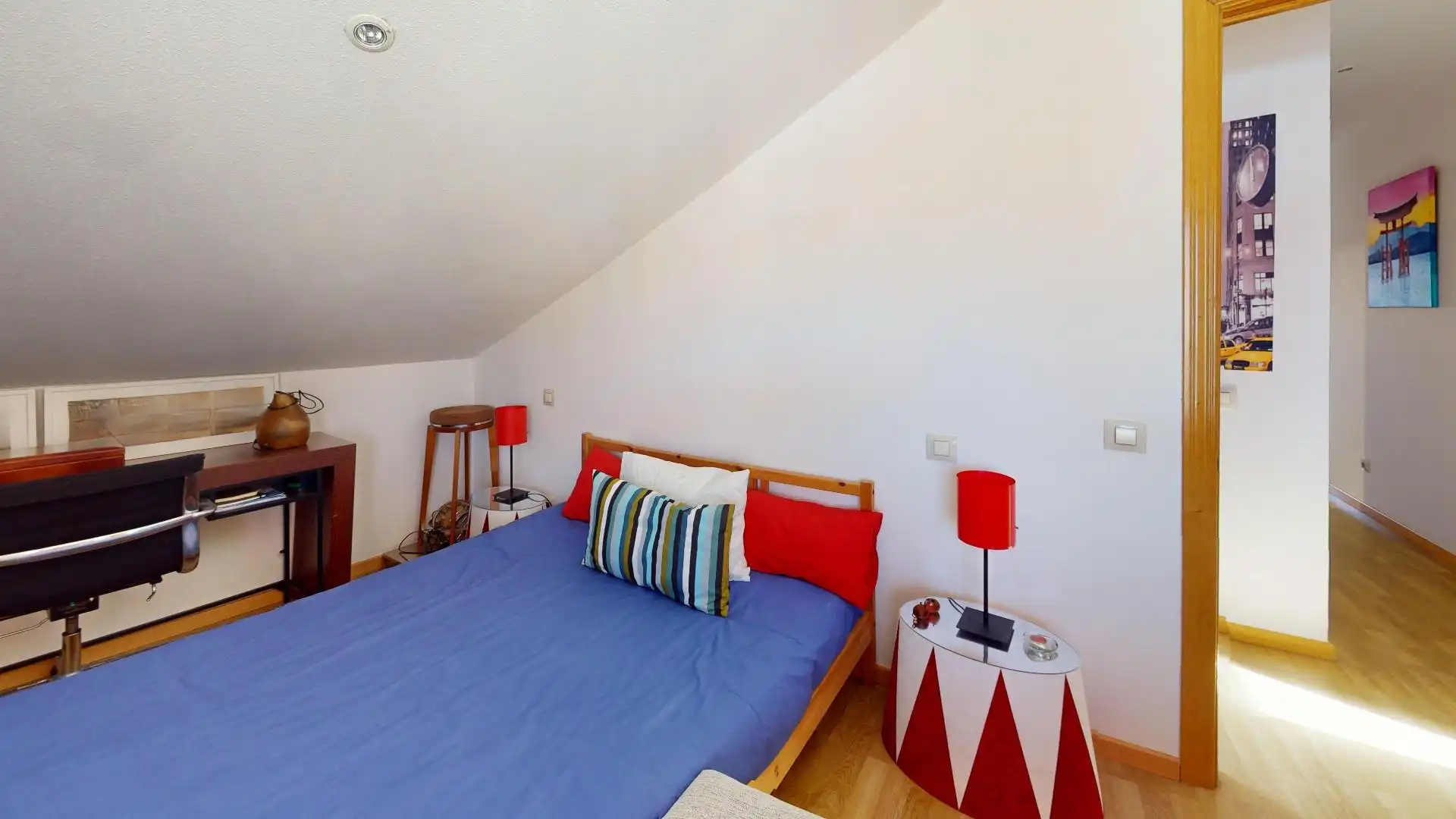 Dormitori de Casa o xalet en venda en Pioz amb Aire condicionat i Calefacció