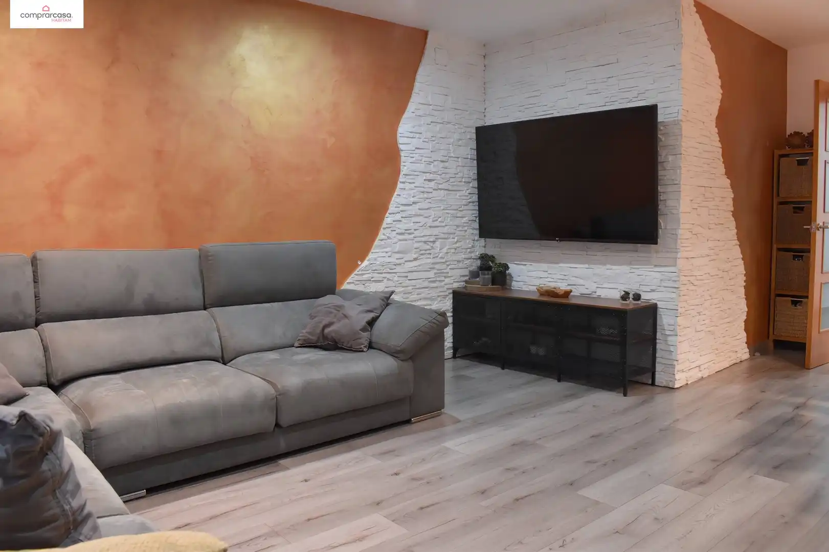 Sala d'estar de Pis en venda en Roses amb Calefacció i Terrassa