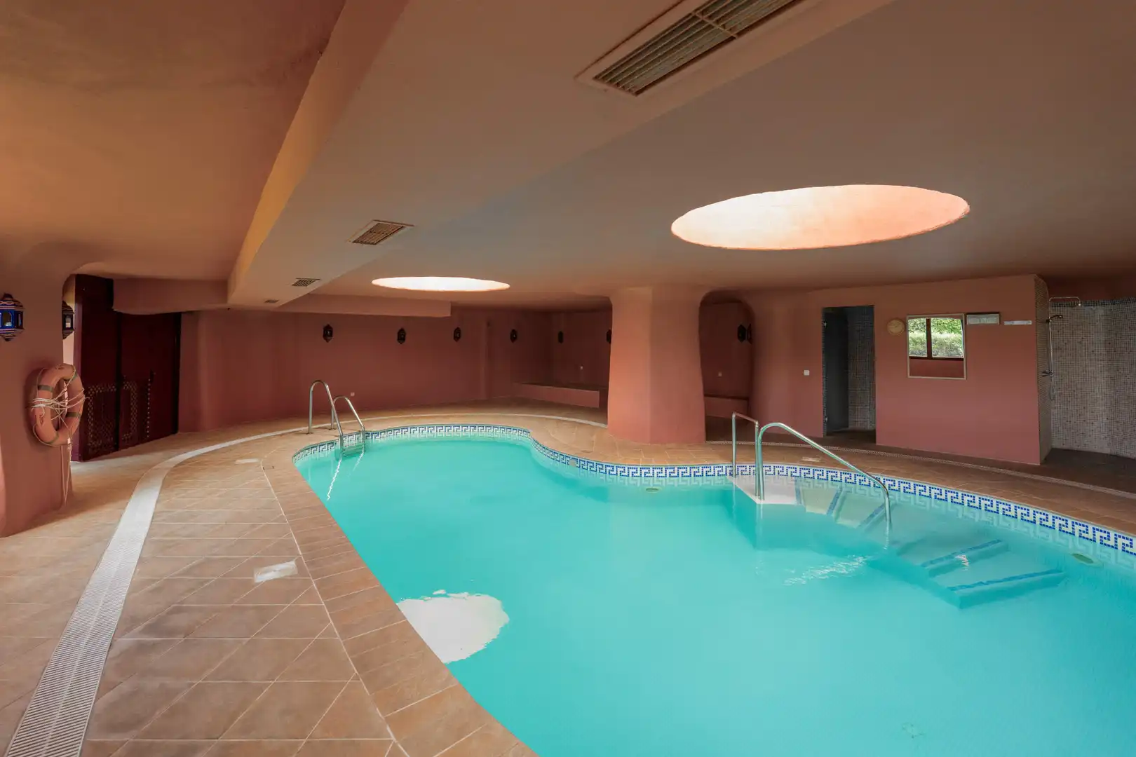Swimming pool of Attic for sale in Estepona  with Air Conditioner, Terrace and Swimming Pool