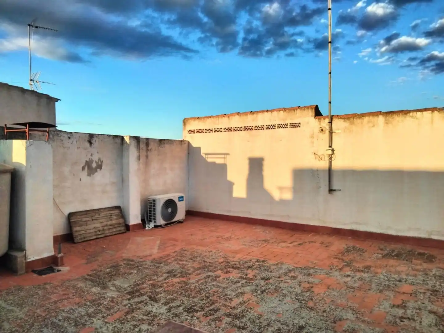 Terrasse von Maisonette zum Verkauf in Bullas mit Klimaanlage, Parkett und Möbliert