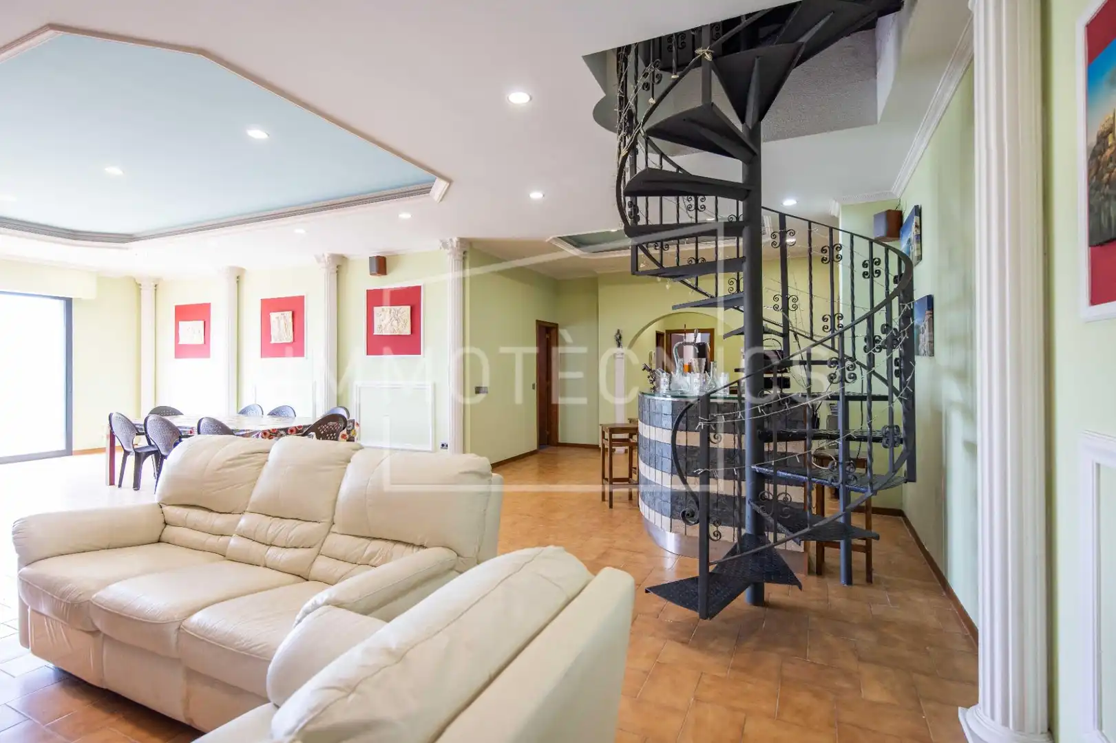 Sala de estar de Casa o chalet en venta en Lliçà de Vall con Aire acondicionado, Jardín privado y Terraza