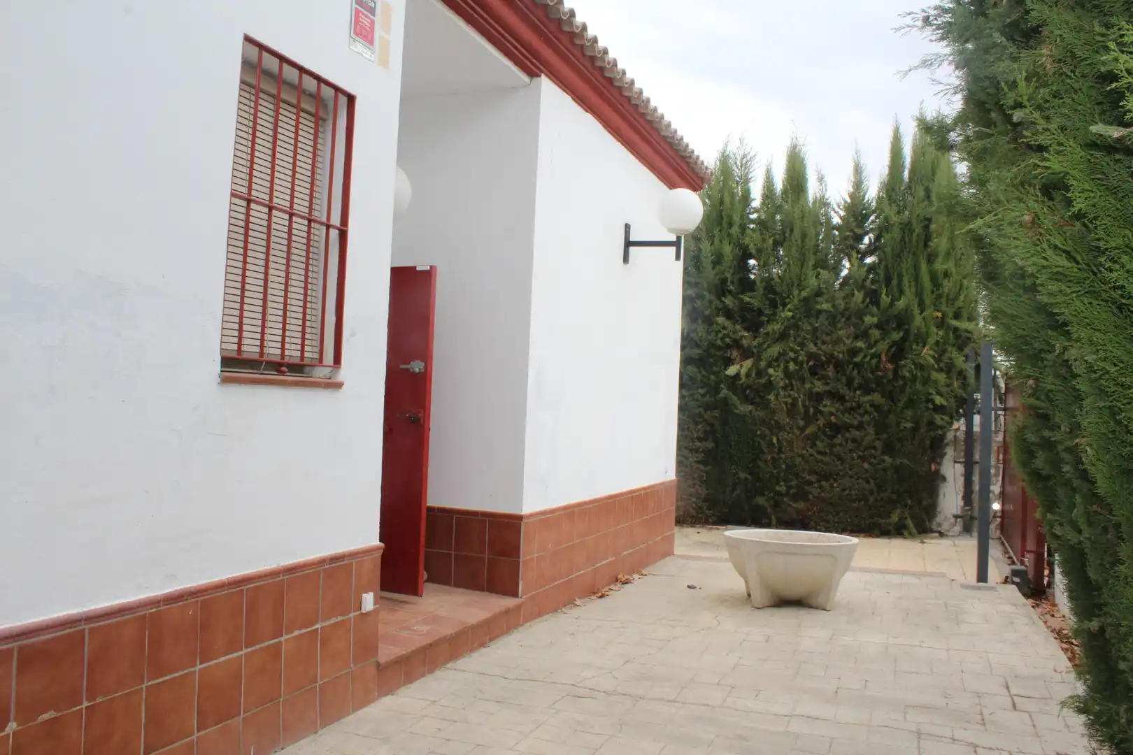 Jardín de Casa o chalet en venta en Villaverde del Río con Aire acondicionado, Jardín privado y Trastero