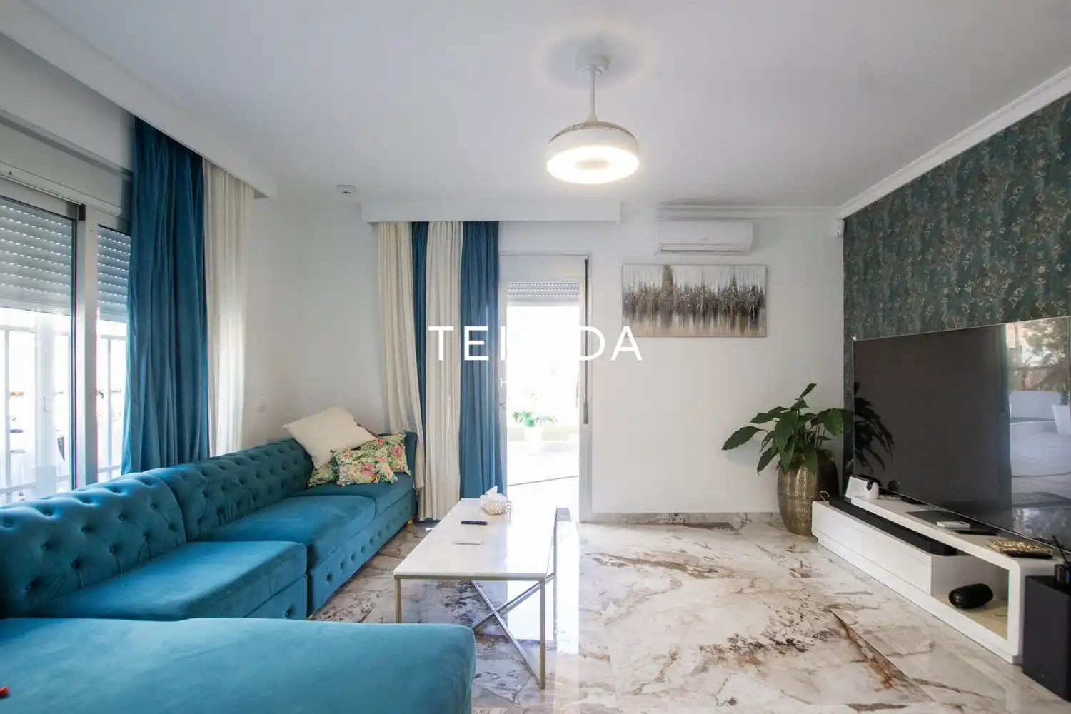 Living room of Flat for sale in San Miguel de Abona  with Air Conditioner, Terrace and Storage room