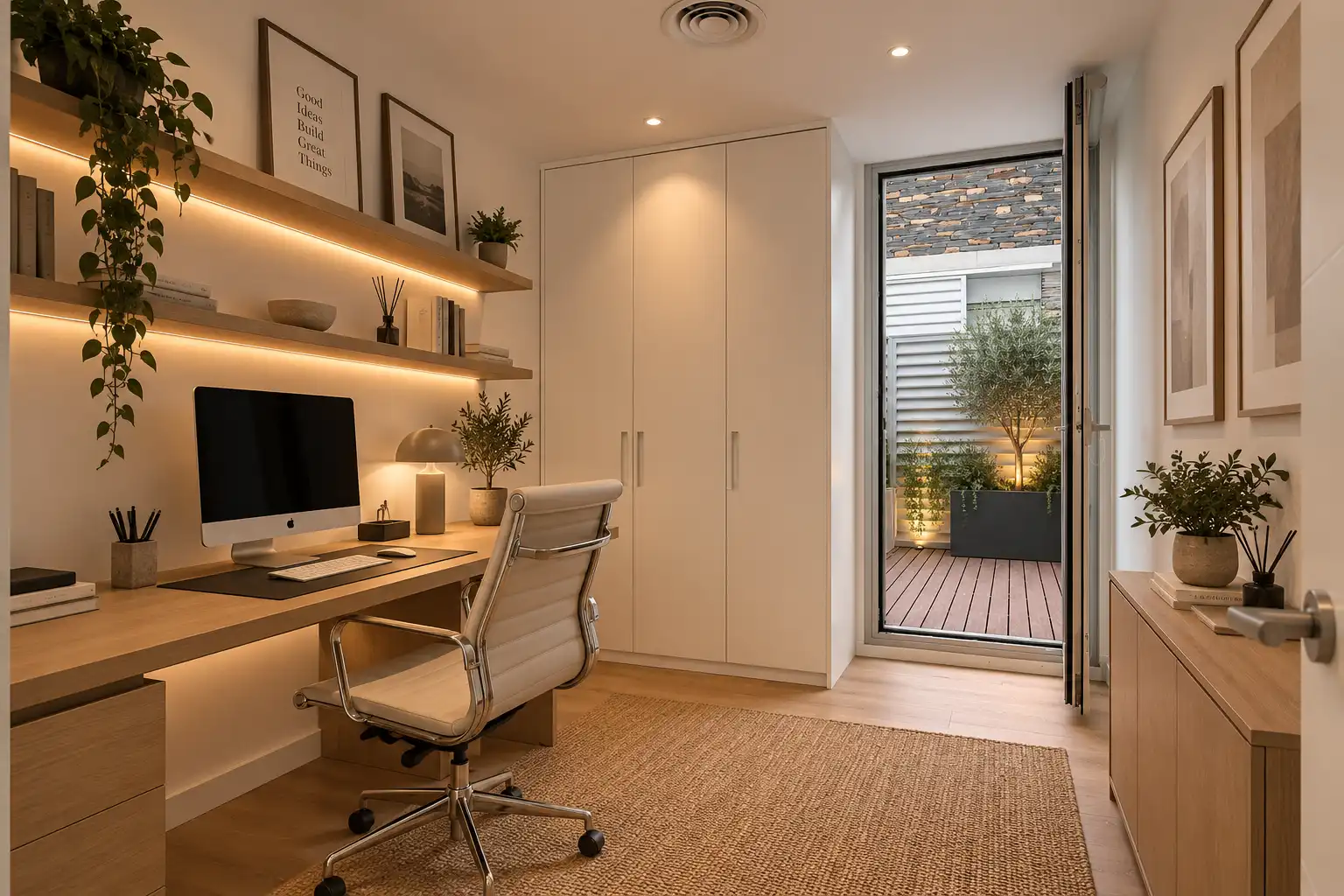Terraza de Dúplex en venta en Sant Pere de Ribes con Calefacción, Jardín privado y Piscina